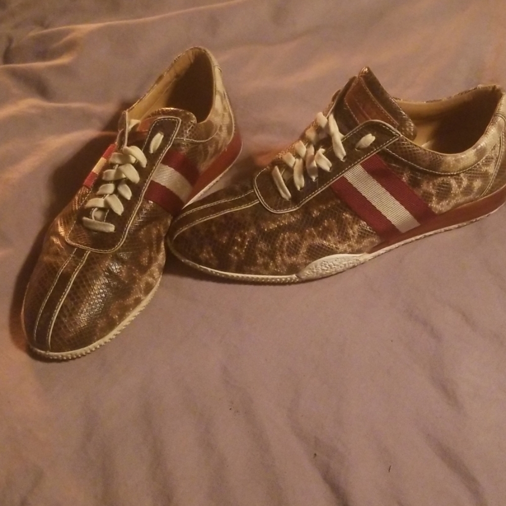 Bally python walking sports shoes
